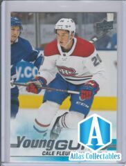 2019-20 Upper Deck Series 1 Young Guns Cale Fleury #209
